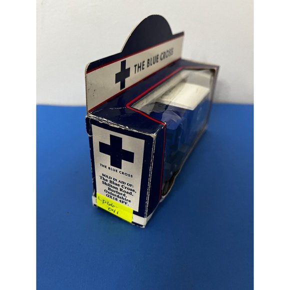 Vintage DieCast Model Van Rare Promo Dennis Van Truck Blue Cross Fund - Picture 4 of 9